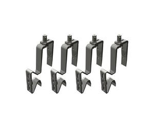 BOSCH Accessories Flat Collectors FKA 3-2 Roof Connection Tiles/Biber, 4 Pieces