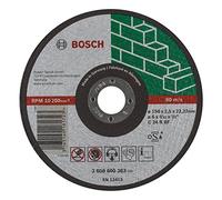 Bosch Accessories Flat Hub Cutting Disc Expert for Stone C 24 R Bf, 2.5 mm, Grey, 2608600383