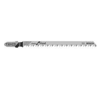 Bosch Accessories Jigsaw Blade T 301 CD, 5 x High Carbon Steel, for Softwood, 0.2cm x 21cm x 16.9cm, Blue (2608637590)