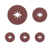 Bosch Accessories Professional Fibre Sanding Discs Expert (for Metal, X-LOCK, R444, Diameter 115 mm, Grit Size 80, Bore Diameter: 22.23 mm), 1 disc (Pack of 5)