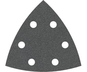 Bosch Accessories Sanding Sheets for Triangular Sanders and Multi-Cutters (Pack of 5, 93 mm, 120 Grit, F355)