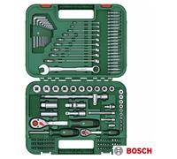 Bosch Advanced 132pc Hand Tool Set 1600A02Z9B Ratchet Socket Wrench Bit Case