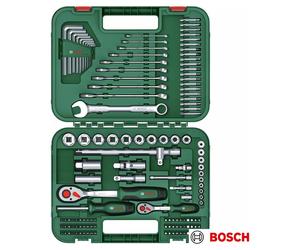 Bosch Advanced 132pc Hand Tool Set 1600A02Z9B Ratchet Socket Wrench Bit Case