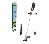 Bosch AdvancedBrushCut 36V-23-750 battery trimmer (for demanding brushing tasks; 36 volt system; cutting diameter: 33 cm (thread), 23 cm (blade); 1 x 2.0 Ah battery, charger), Estándar, Green
