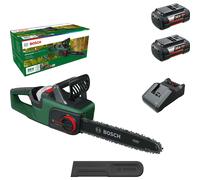 Bosch ADVANCEDCHAIN 36V-35 36v Cordless Chainsaw 350mm 2 x 4ah Li-ion Battery Charger