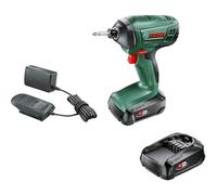 Bosch ADVANCEDIMPACTDRIVE P4A 18v Cordless Impact Driver 2 x 1.5ah Li-ion Battery Charger No Case