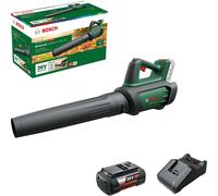 Bosch ADVANCEDLEAFBLOWER 36V-750 Brushless Garden Leaf Blower 1 x 4ah Li-ion Charger