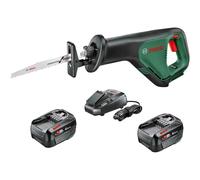 Bosch ADVANCEDRECIP P4A 18v Cordless Recipro Saw 2 x 4ah Li-ion Charger No Case