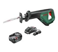Bosch ADVANCEDRECIP P4A 18v Cordless Recipro Saw 1 x 4ah Li-ion Charger No Case