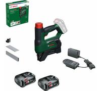 Bosch ADVANCEDTACKER 18V-25 P4A 18v Cordless Nailer and Stapler 2 x 2ah Li-ion Charger No Case