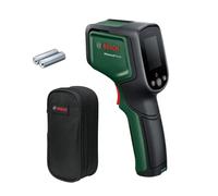 Bosch AdvancedTemp Infrared Thermometer (-30°C to +500°C, with Integrated Mold and Thermal Bridge Detection and LED Display for Easy Interpretation, housing Made of Recycled Materials)