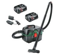 Bosch Advancedvac 18V Cordless Wet & Dry Vacuum Cleaner Blower X2 1.5Ah Battery - Bosch Power For All