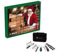 Bosch Advent Calendar 2026, 44-Piece Set | 176 mm Water Pump Pliers, Precision Bit Screwdriver, 9 mm Snap-Off Knife, ¼" Ratchet, Bottle Opener and 38 Accessories
