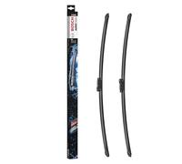Bosch Aerotwin A 214 S - Front Windscreen Wipers - Set of 2 Replacement Blades - Comes with Pre-assembled Adapter - 2 Blades, 750mm/750mm