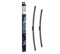 Bosch Aerotwin A 224 S - Front Windscreen Wipers - Set of 2 Replacement Blades - Comes with Pre-assembled Adapter - 2 Blades, 650mm/550mm - Only for right-hand drive (UK)