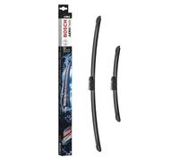 Bosch Aerotwin A 299 S - Front Windscreen Wipers, 2 Blades, 600 mm / 340 mm | Set of 2 Replacement Blades - Comes with Pre-assembled Adapter - Only for left-hand drive (EU)