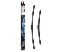 Bosch Aerotwin A 606 S - Front Windscreen Wipers - Set of 2 Replacement Blades - Comes with Pre-assembled Adapter - 2 Blades, 600mm/475mm - Only for left-hand drive (EU)