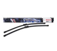 Bosch Aerotwin A 636 S - Front Windscreen Wipers - Set of 2 Replacement Blades - Comes with Pre-assembled Adapter - 2 Blades, 650mm/650mm - Only for left-hand drive (EU)
