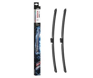 Bosch Aerotwin A 843 S - Front Windscreen Wipers, 2 Blades, 550 mm / 550 mm | Set of 2 Replacement Blades - Comes with Pre-assembled Adapter - Only for left-hand drive (EU)