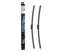 Bosch Aerotwin A099S Front Windscreen Wipers, 2 Blades, 650 mm / 650 mm | Set of 2 Replacement Blades - Comes with Pre-assembled Adapter