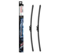 Bosch Aerotwin A821S - Front Windscreen Wipers - Set of 2 Replacement Blades - Comes with Pre-assembled Adapter - 2 Blades, 600 mm / 600 mm