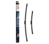 Bosch Aerotwin A945S - Front Windscreen Wipers - Set of 2 Replacement Blades - Comes with Pre-assembled Adapter - 2 Blades, 650 mm / 400 mm - Only for Left-Hand Drive (EU)