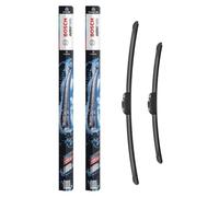 Bosch Aerotwin Aerotwin eAR 604 S Front Windscreen Wipers - Set of 2 Replacement Wiper Blades and Pre-Assembled Multi Clip Adapter - 2 Wiper Blades 600mm and 450mm - in Space Saving Packaging