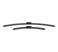 Bosch Wiper Blade Aerotwin AM466S, Length: 650mm/380mm - Set of Front Wiper Blades - Only for Left-Hand Drive (EU)