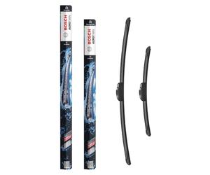 Bosch Aerotwin eAR 653 S Front Windscreen Wipers, 2 Blades, 650 mm / 400 mm | Replacement Blades with Pre-assembled Adapter - Comes in Slim, Space-saving Packaging - Only for left-hand drive (EU)