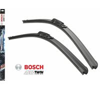 Bosch Aerotwin Flat Blade Front Windscreen Wiper Blade Pair Set 600/550mm A294S