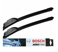 Bosch Aerotwin Flat Blade Front Windscreen Wiper Blade Pair Set 800/750mm A100S