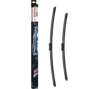 Bosch Aerotwin A 224 S - Front Windscreen Wipers - Set of 2 Replacement Blades - Comes with Pre-assembled Adapter - 2 Blades, 650mm/550mm - Only for right-hand drive (UK)
