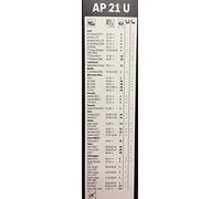 Bosch Wiper Blade Aerotwin AP21U, Length: 530mm - Single Front Wiper Bladess