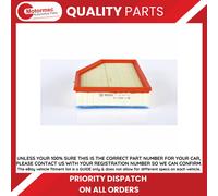 Bosch S0615 Car Air Filter - Separates Particles from the Air Intake - Moisture-resistant plus High Tensile Strength