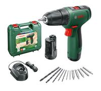 Bosch Akku Bohrschrauber EasyDrill 1200 (2 Akku, 12tlg. Zubehör-Set, 12 Volt System, im Koffer)