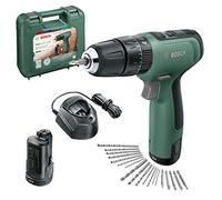 Bosch Akku Bohrschrauber EasyImpact 1200 (2x Akkus, 12 Volt System, 19tlg. Zubehör-Set, im Koffer)