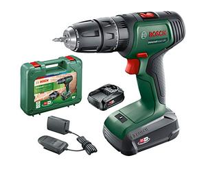 Bosch Akku Schlagbohrschrauber UniversalImpact 18 V (2 Akkus, 18 Volt System, im Koffer)