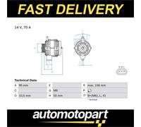 BOSCH 0 986 045 751 Alternator