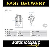 BOSCH 0986049051 Alternator 172mm Length Fits Chevrolet Matiz Spark Daewoo Matiz