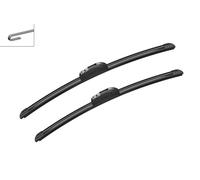 Bosch Aerotwin AR 142 S - Front Windscreen Wipers - Set of 2 Replacement Blades - Comes with Pre-assembled Adapter - 2 Blades, 450mm/475mm