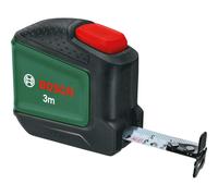 Bosch Tape Measure 3m (Auto Lock; 19mm Tape Width, Nylon-Coated, Accurate 3-Metre Tape Measure with Two-Direction Hook and Metal Belt Clip)