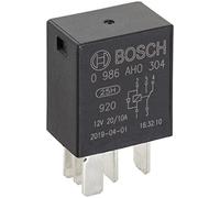 Bosch Automotive 0986AH0304 Micro Relay 12V 20A 5 Terminals IP5K4 Temperature Resistance -40°C to 85°C