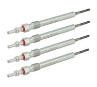 Bosch Automotive GLP194, 4x Glow Plug, Push Button, Normally Open, Plug In, Metal, Brass, ON-OFF, 4.4 volts, for diesel engine vehicles