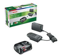 Bosch Battery and Charger Starter Set PBA 18V (18 Volt System, 2.5Ah Battery, Charger, in Carton Packaging)
