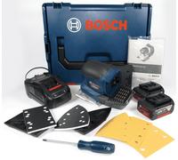 Bosch Battery Orbital Sander Gss 18V-10 With 2 x 5,0 Ah LI-ION L-BOXX 06019D0