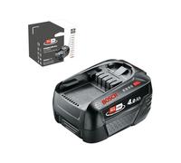 Bosch Battery pack PBA 18V 4.0Ah W-C (18 volt System, 4.0Ah, in Carton Packaging)