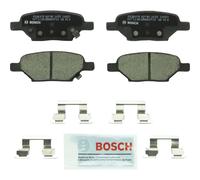 BOSCH BC1033 QuietCast Premium Ceramic Disc Brake Pad Set - Compatible With Select Chevrolet Cobalt HHR Malibu; Pontiac G5 G6 Pursuit; Saturn Aur