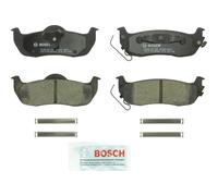 BOSCH BC1041 QuietCast Premium Ceramic Disc Brake Pad Set - Compatible With Select Infiniti QX56; Jeep Commander Grand Cherokee; Nissan Armada Tita