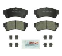BOSCH BC1164 QuietCast Premium Ceramic Disc Brake Pad Set - Compatible with Select Ford Fusion; Lincoln MKZ Zephyr; Mazda 6; Mercury Milan; FRONT