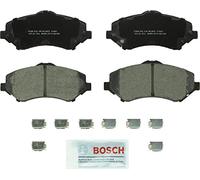 BOSCH BC1273 QuietCast Premium Ceramic Disc Brake Pad Set - Compatible with Select Dodge Nitro; Jeep Liberty, Wrangler; FRONT